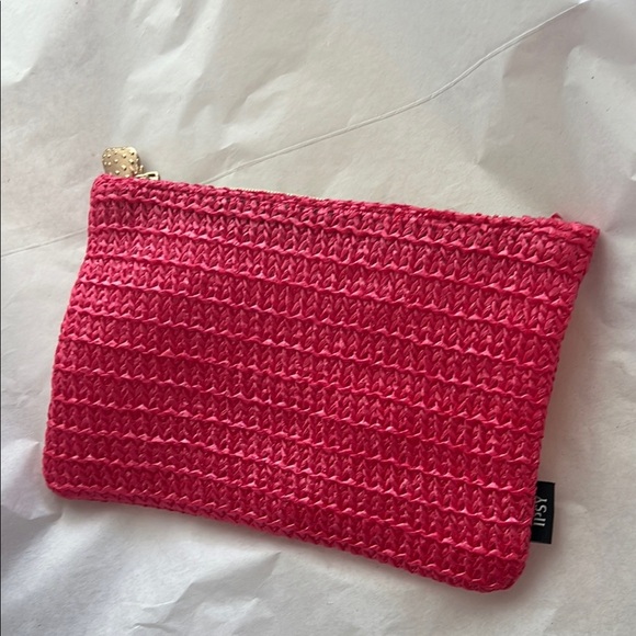 Strawberry Woven Ipsy Bag - Picture 2 of 5